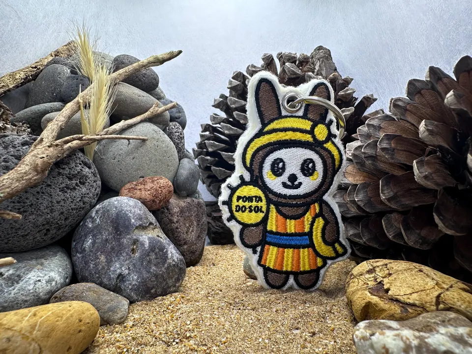 Madeirinho Ponta do Sol — embroidered Madeirinho souvenir character